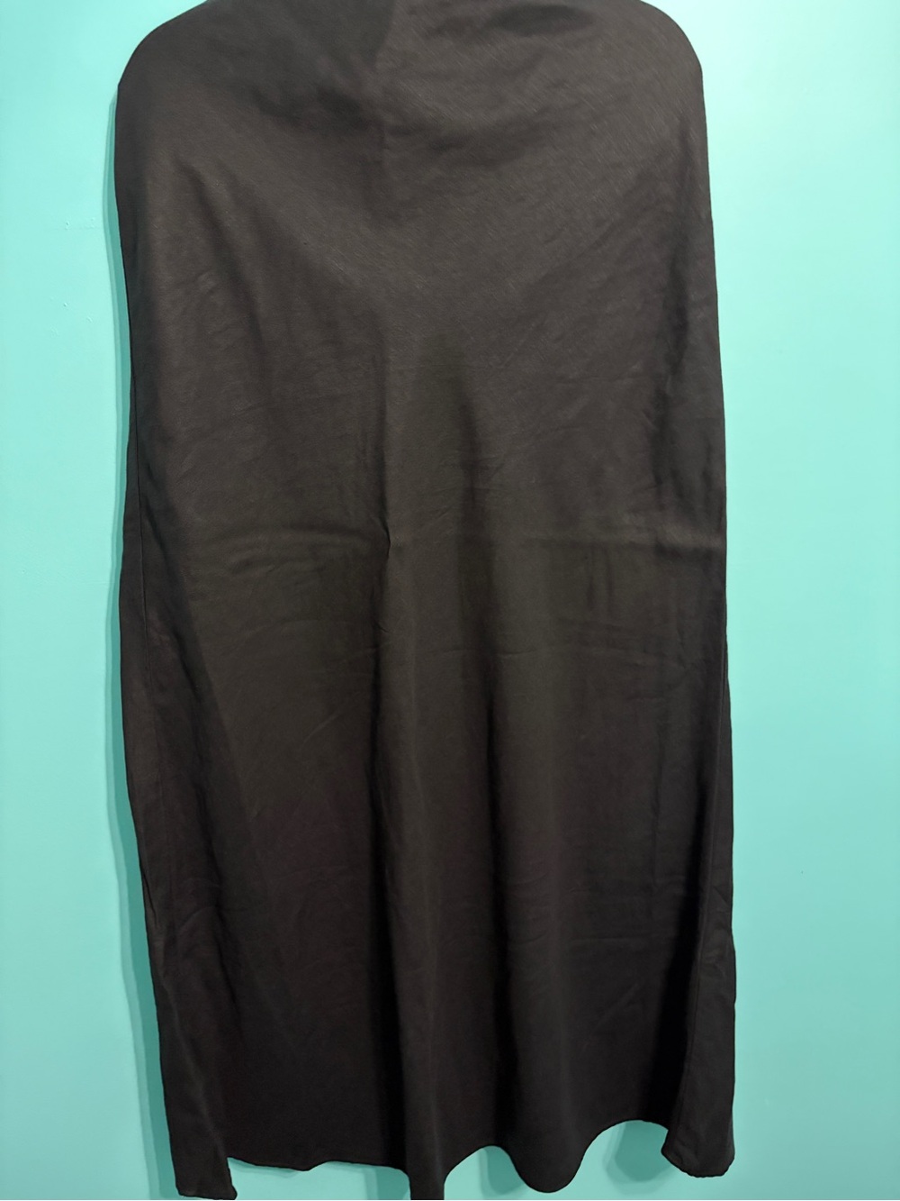 Banana republic linen blend Women's strapless Black Maxi Dress - Classic Flow